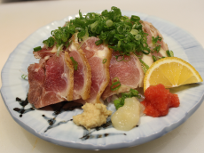 地鶏のたたき